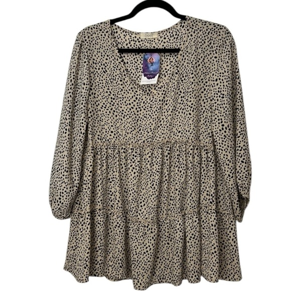 Oddy NWT Animal print Top - Picture 1 of 5